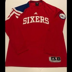 Sixers adidas shirt